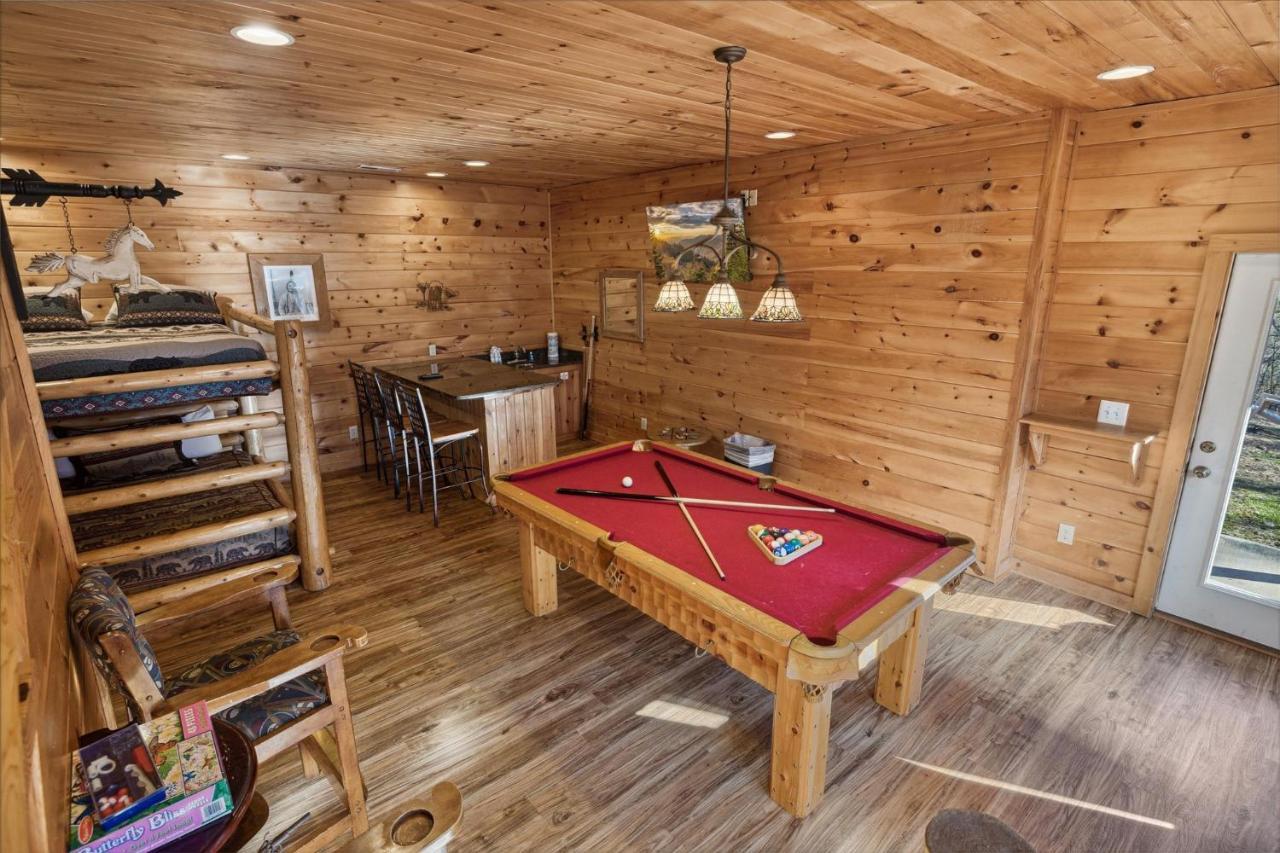 Peace Of Mind Cabin Sevierville Bagian luar foto